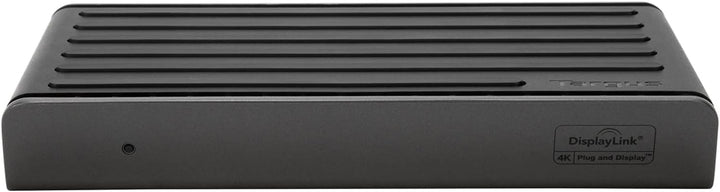 Targus Universal USB-C Dual Video 4K Dock mit Strom, Schwarz (DOCK180EUZ) (Renewed) Universal USB-C