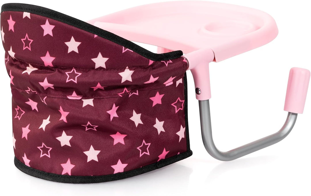 Bayer Design 65923AA Puppentischsitz, Sitz für Puppen mit intergiertem Tablett, für Puppen bis 46 cm