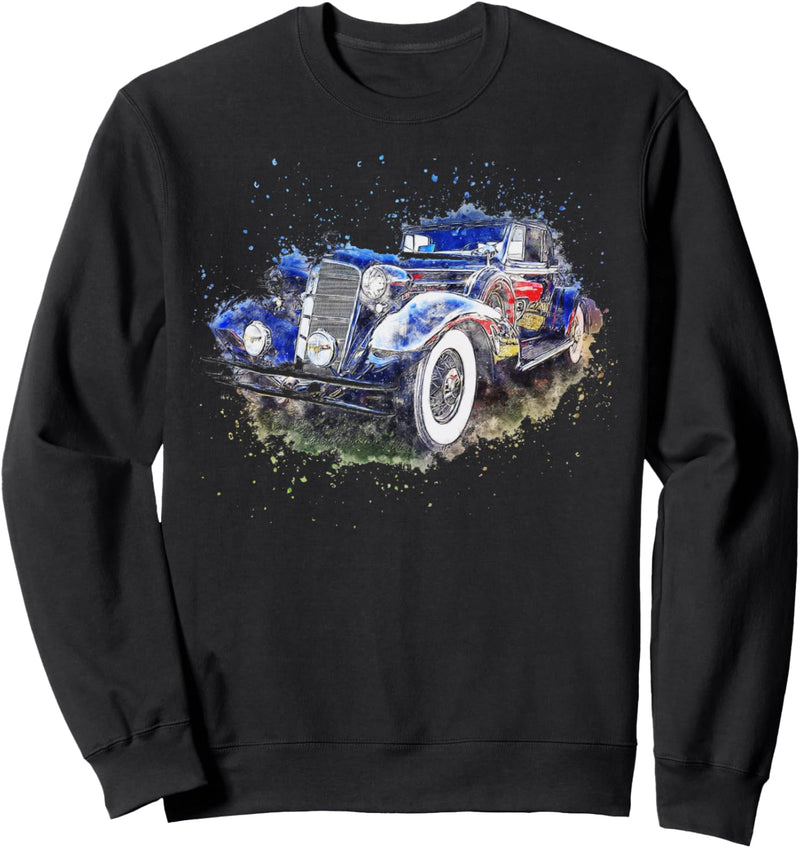 Amerika Oldtimer Classic Auto Retro Vintage Antik Sweatshirt