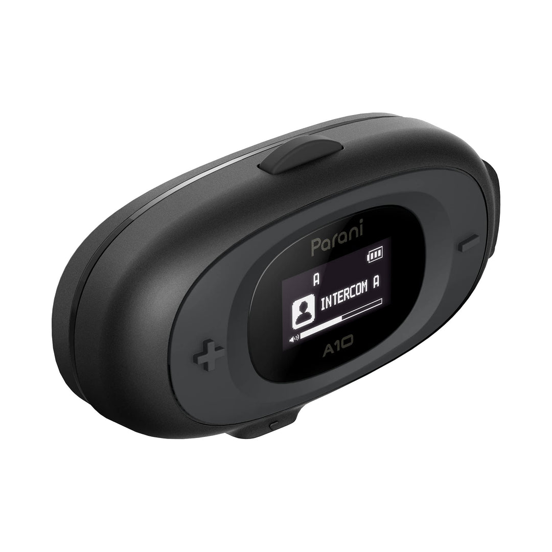 Sena Parani A10 Motorrad Bluetooth Headset, Bügel-Mikrofon, Schwarz, Bügel-Mikrofon