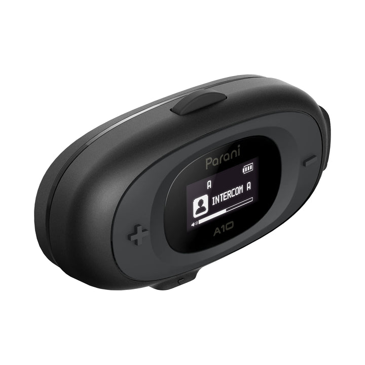 Sena Parani A10 Motorrad Bluetooth Headset, Bügel-Mikrofon, Schwarz, Bügel-Mikrofon