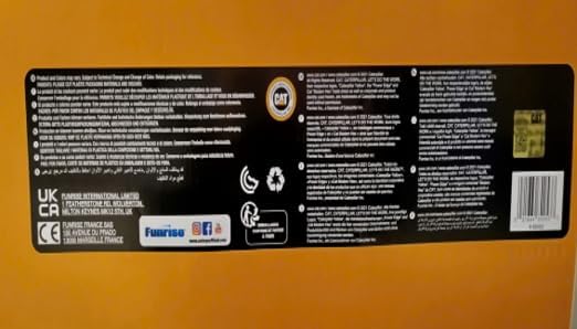 CATERPILLAR 82053 – Cat Tough Rigs – Set LKW und Bagger, 38 cm