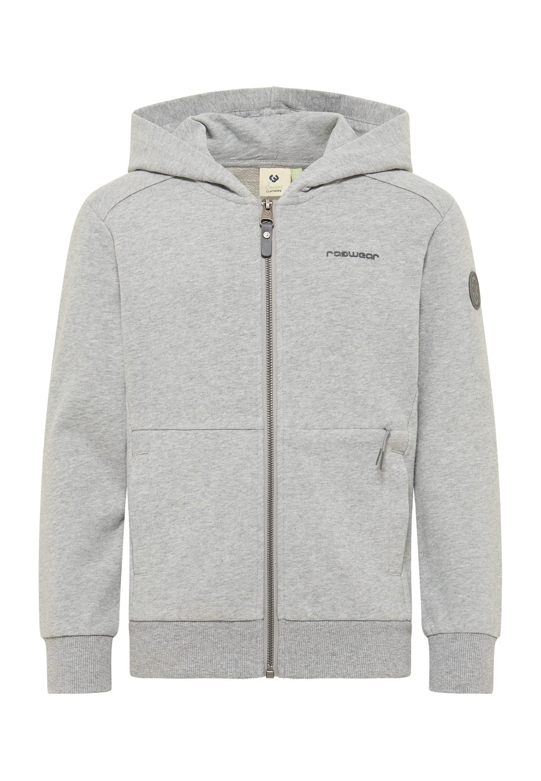 Ragwear Axell Organic Jungen Sweatjacke mit Kapuze Sweat Strickjacke Cardigan Übergangsjacke Jacke S