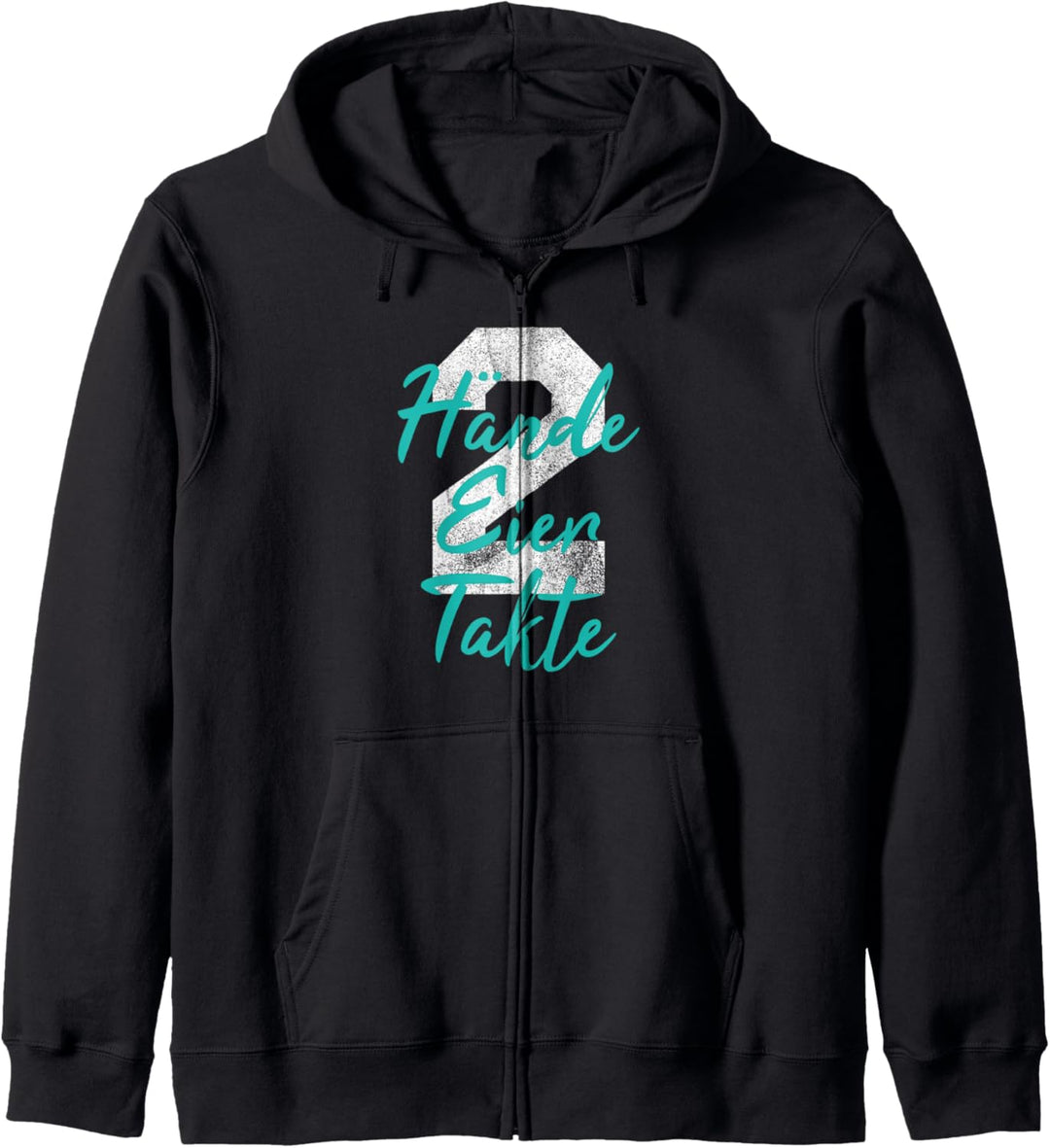2 Hände 2 Eier 2 Takte witziger Spruch und Geschenk Kapuzenjacke