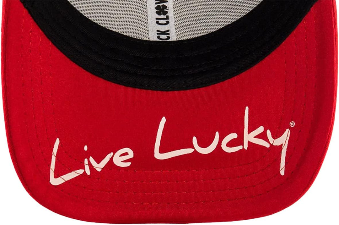 Schwarz Clover Herren Premium Fitted # 2 Gap – Schwarz mit Schwarz Clover 29 – Rot/Schwarz S-M, 29 –