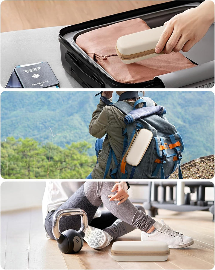 Yinke Harter Reisen Tasche mit Anhangsspeicher Tasche für Hybrid-Elektrotrimmer und -Rasierer, wasse