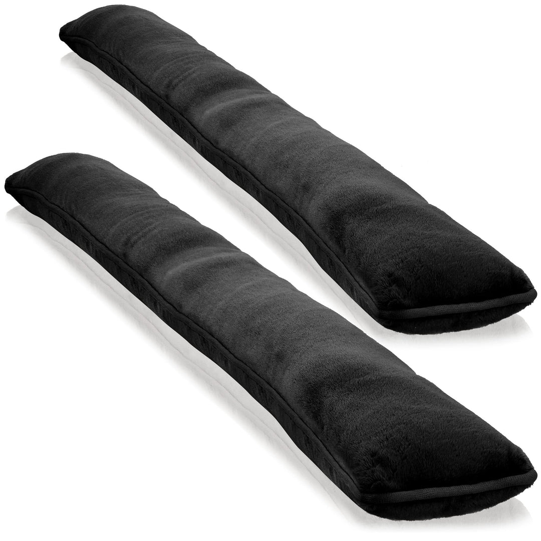 COM-FOUR® 2X Zugluftstopper für Tür und Fenster - Microfaser Windstopper- Energie sparen mit Luftzug