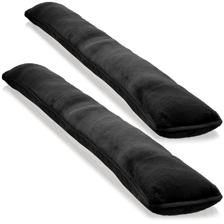 COM-FOUR® 2X Zugluftstopper für Tür und Fenster - Microfaser Windstopper- Energie sparen mit Luftzug