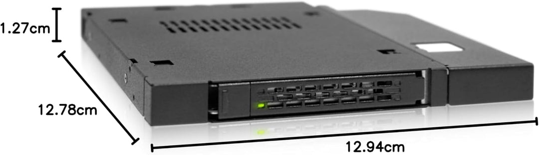 We-Ra. IcyDock 6,3cm SATAI-III/SAS HDD&SSD Slim ODD 12,7mm