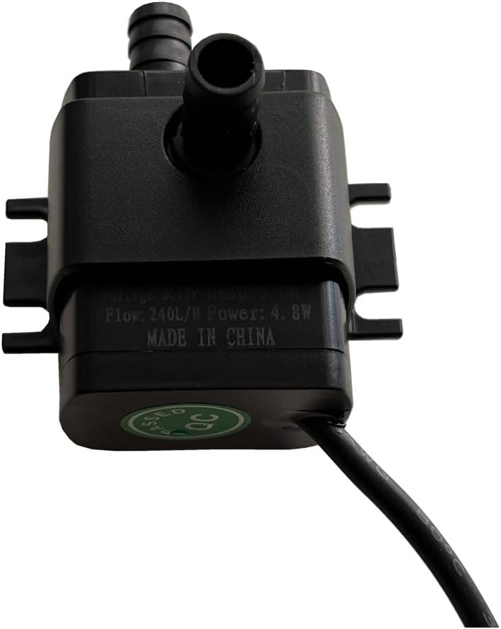 SHYSKY DC30A-1230 Mini bürstenlose DC Wasserpumpe 12V 4.8W 240L/h Hubhöhe 3m Lift Stabile und geräus
