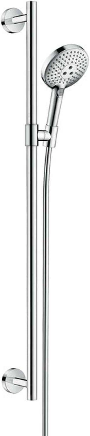 hansgrohe Raindance Select S 120 Duschset 0,90m, 3 Strahlarten, Weiss/Chrom 0,90m Set 3 Strahlarten