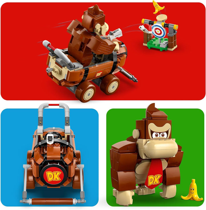 LEGO Super Mario: Mario Kart – Donkey Kong & DK Jumbo (72033); Nintendo Sammlerstück; baubarer Spiel