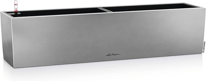 BALCONERA Steel 80 AIS - satiniert perlgrau 79x19x19 cm Satiniert Perlgrau, 79x19x19 cm Satiniert Pe