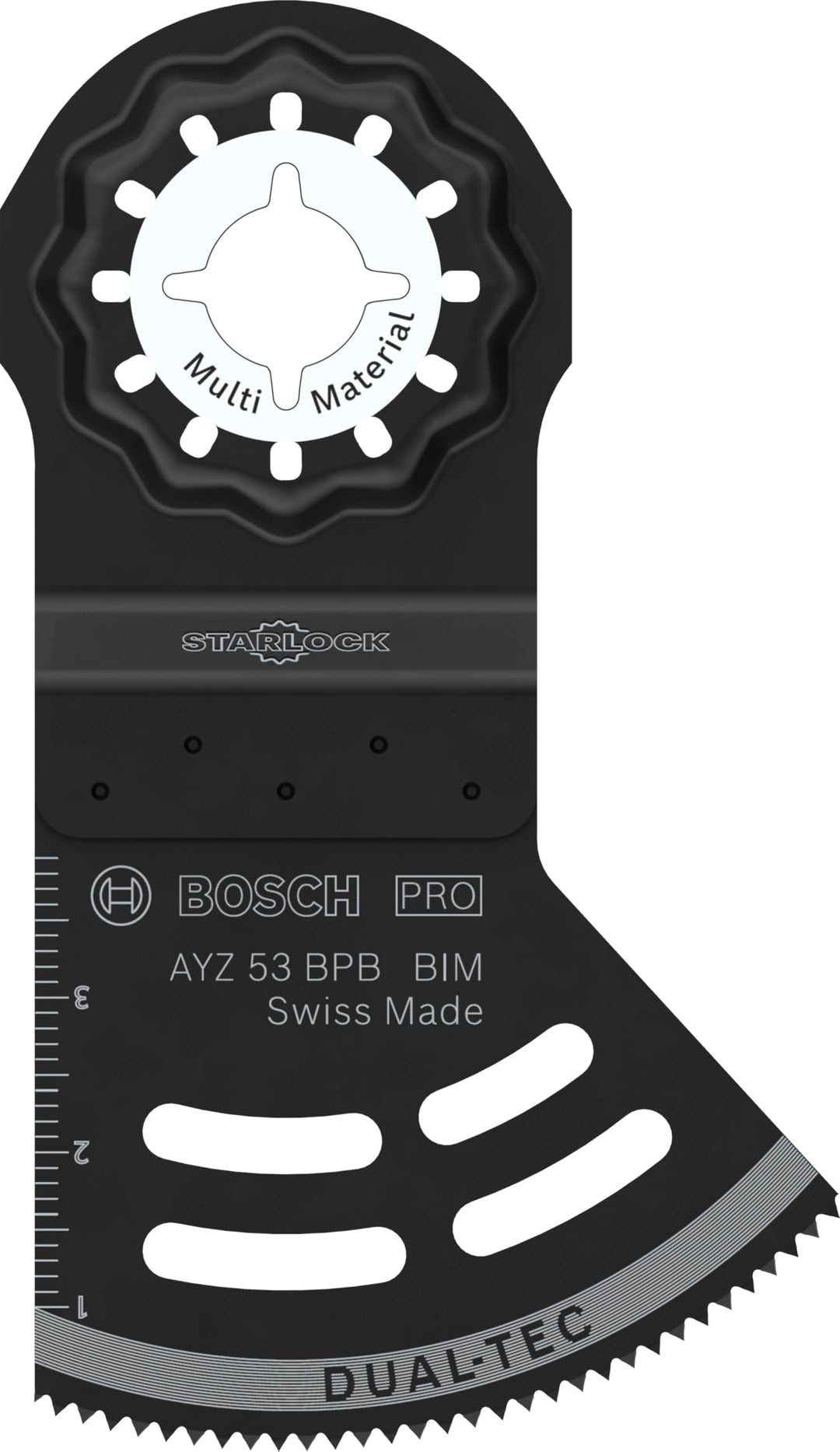 Bosch 1x PRO Multi Material AYZ 53 BPB Blatt für Multifunktionswerkzeuge (für Gipskartonplatte, Holz