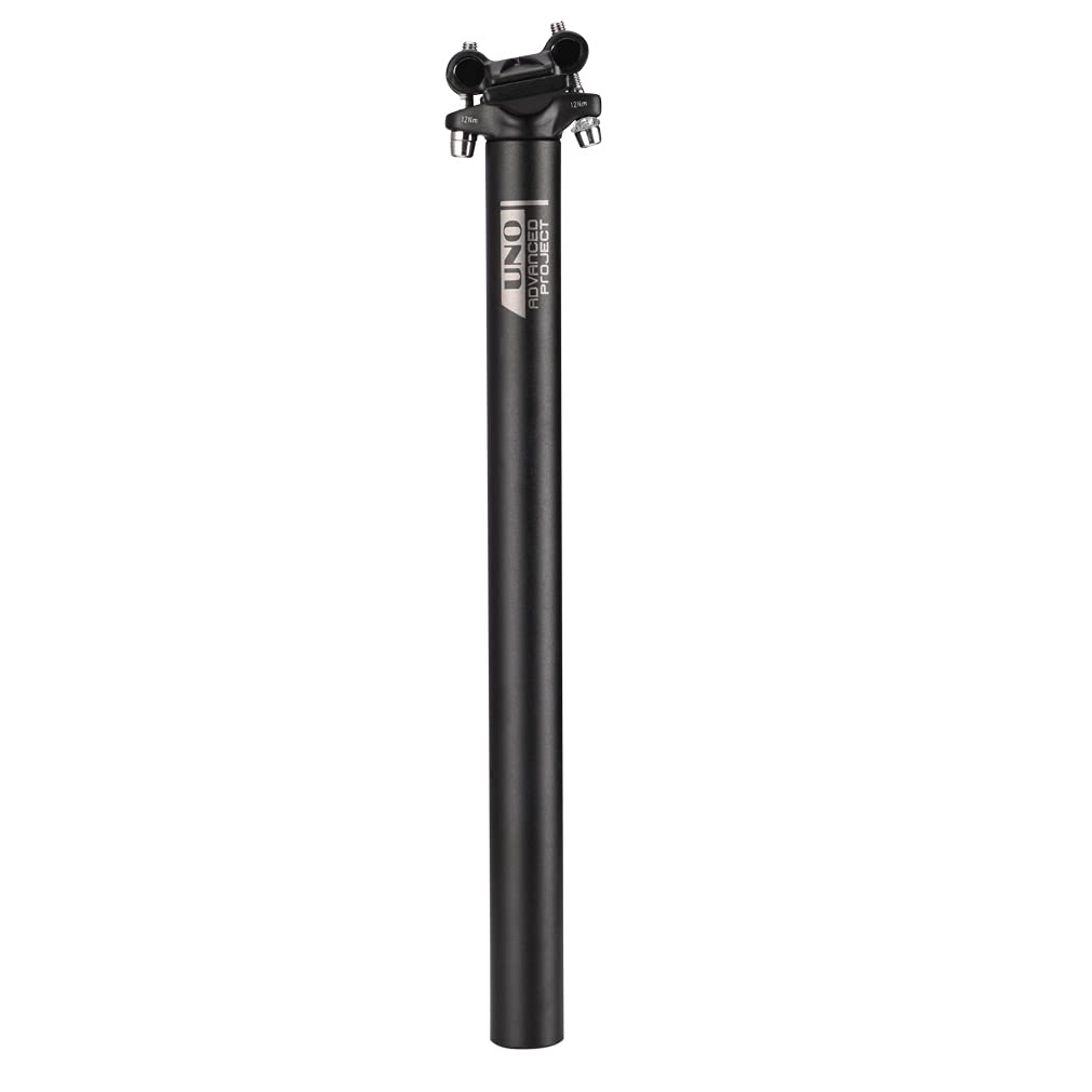 BESNIN Sattelstütze 25,4/28,6/30,9/31,6mm Fahrrad Sattelstange in 400mm Länge, Aluminiumlegierung Fa
