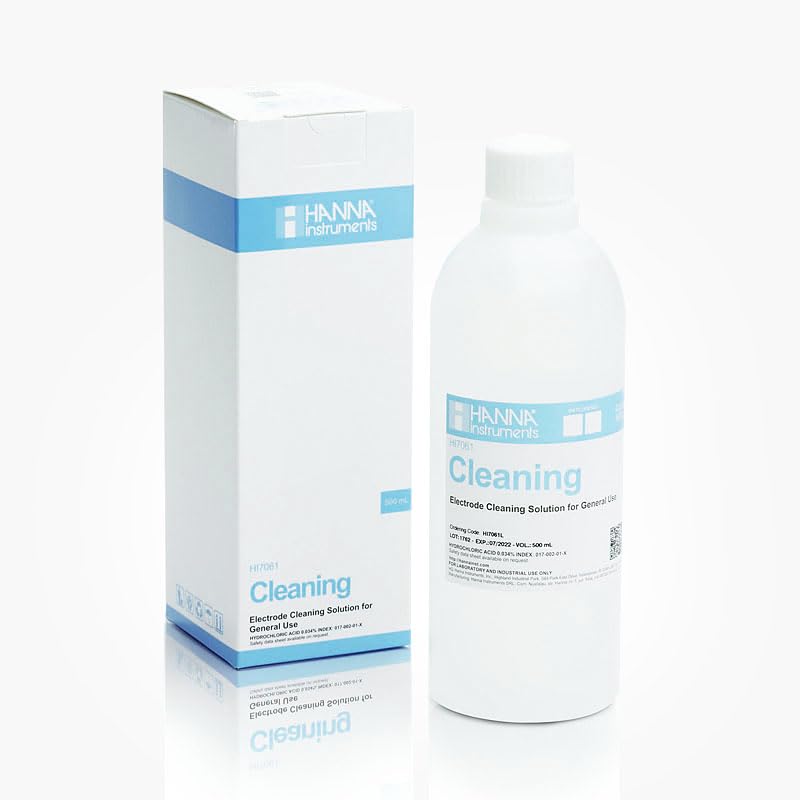 Reinigungslösung HI7061L für Elektroden, allgemeine Anwendungen, 500mL-Flasche