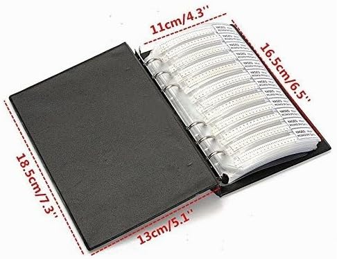 DollaTek Kondensator 1206 (0.5pF ~ 1uF) 80 Wert x 25pcs = 2000pcs SMD SMT Kondensator kombiniert Bei