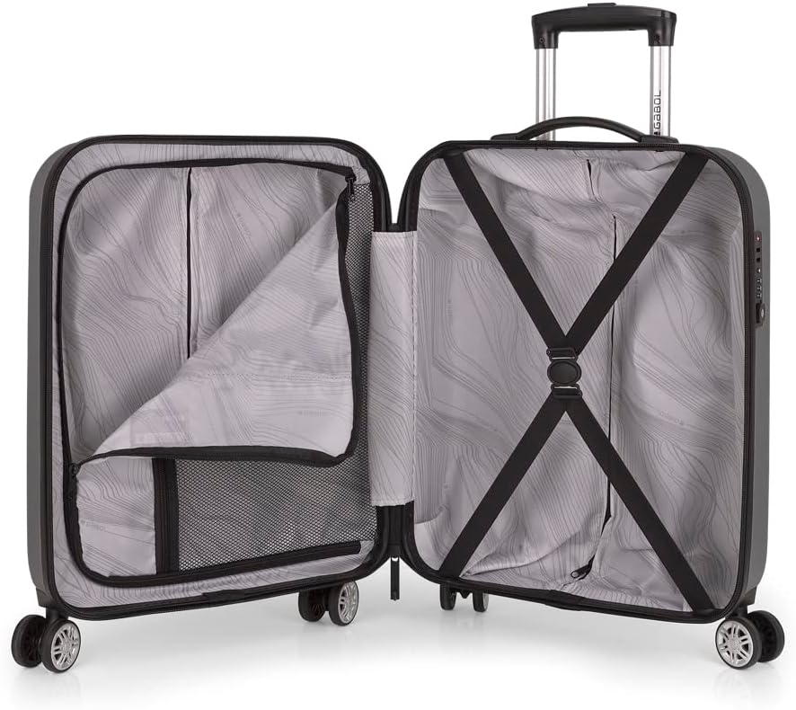 Gabol Paradise XP - 4-Rollen-Kabinentrolley 55 cm erw. Grey, Grey