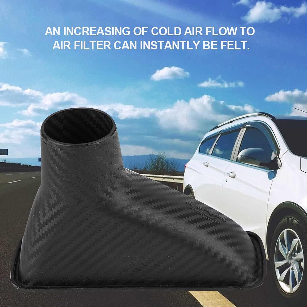 Headerbs Universal Auto Modifizierte Frontstossstange Lufteinlass Turbo Turbine Einlassrohr Trichter