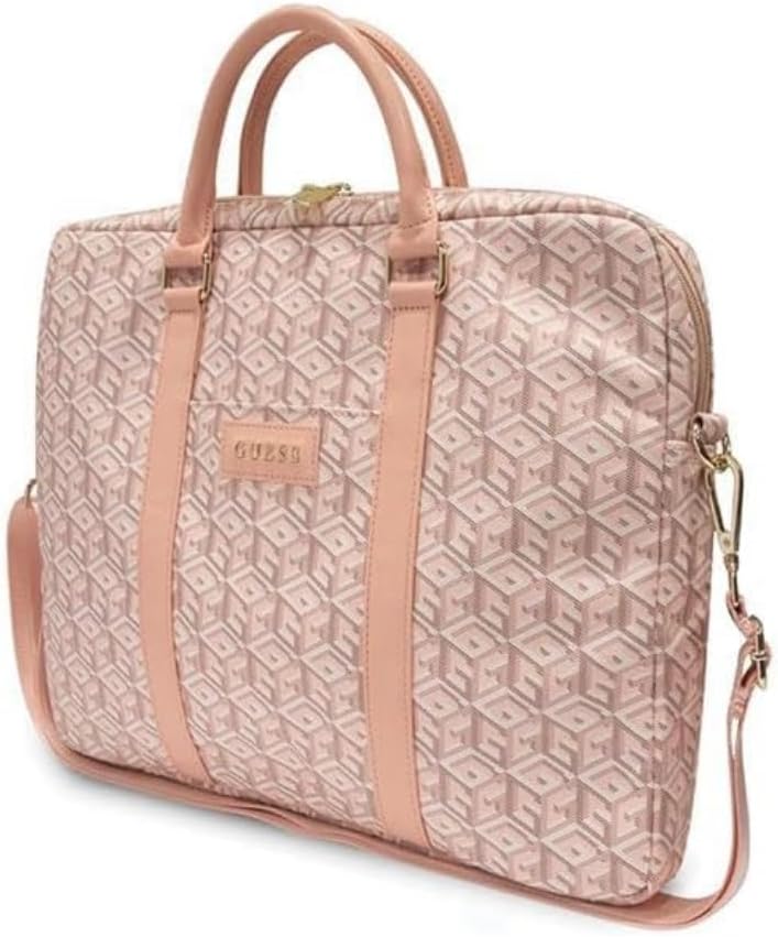 GUESS Tasche GUCB15HGCFSEP 16" Rosa GCube Stripes