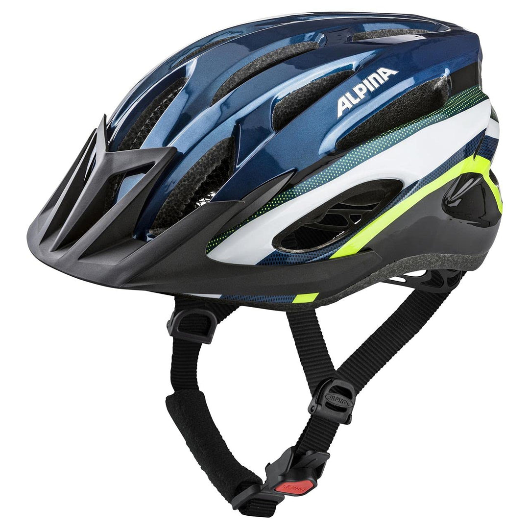 ALPINA MTB 17 Fahrradhelm 54-58 darkblue-neon, 54-58 darkblue-neon