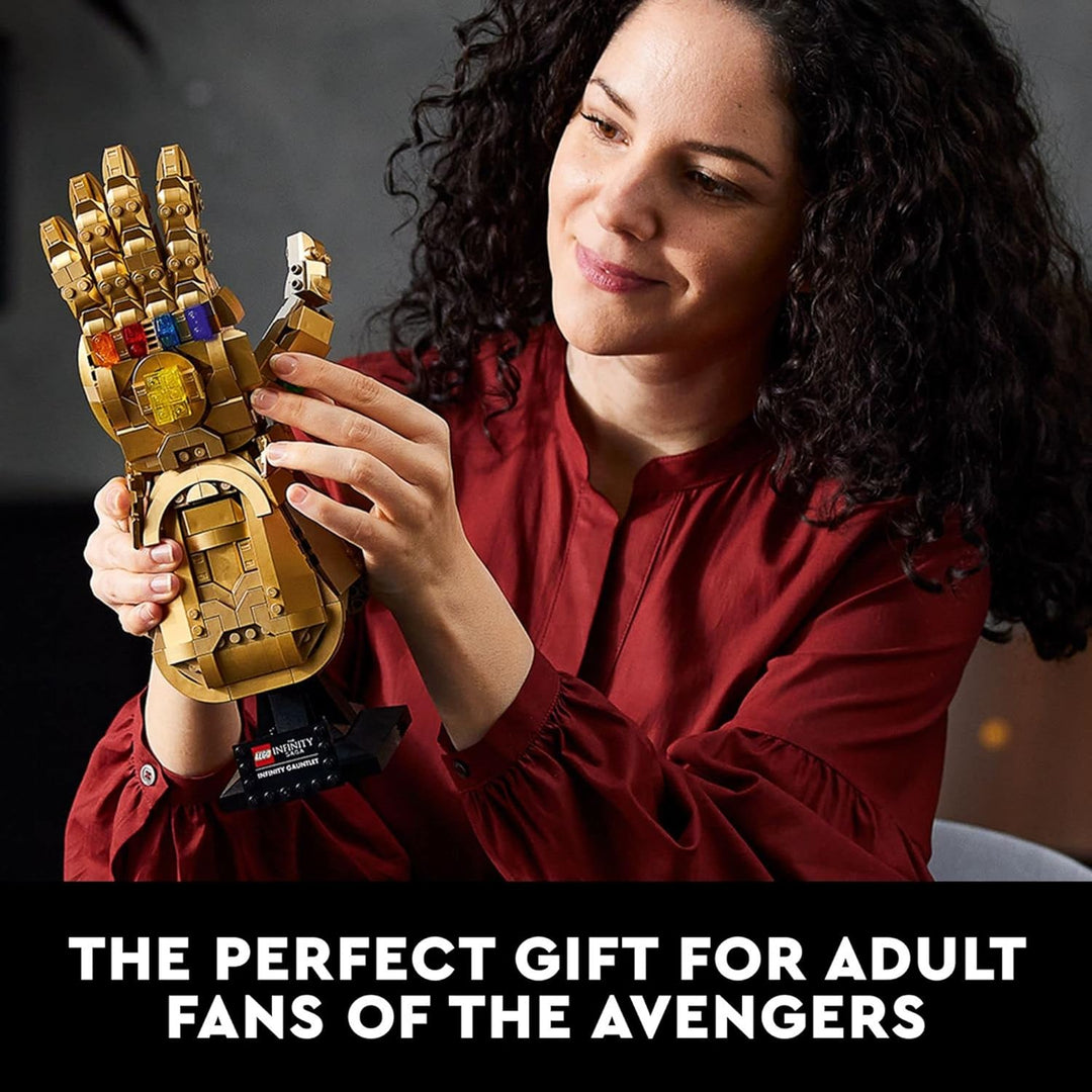 LEGO Marvel Infinity Gauntlet 76191 Collectible Building Kit; Thanos Right Hand Gauntlet Model with