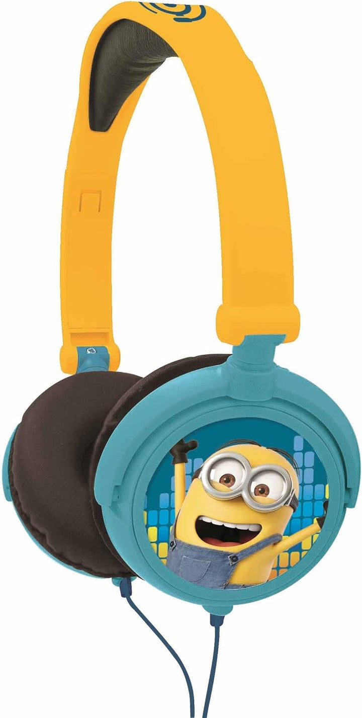 Lexibook, Ich - Einfach unverbesserlich Minions, Stereo-Kopfhörer, kindersichere Lautstärke, klappba