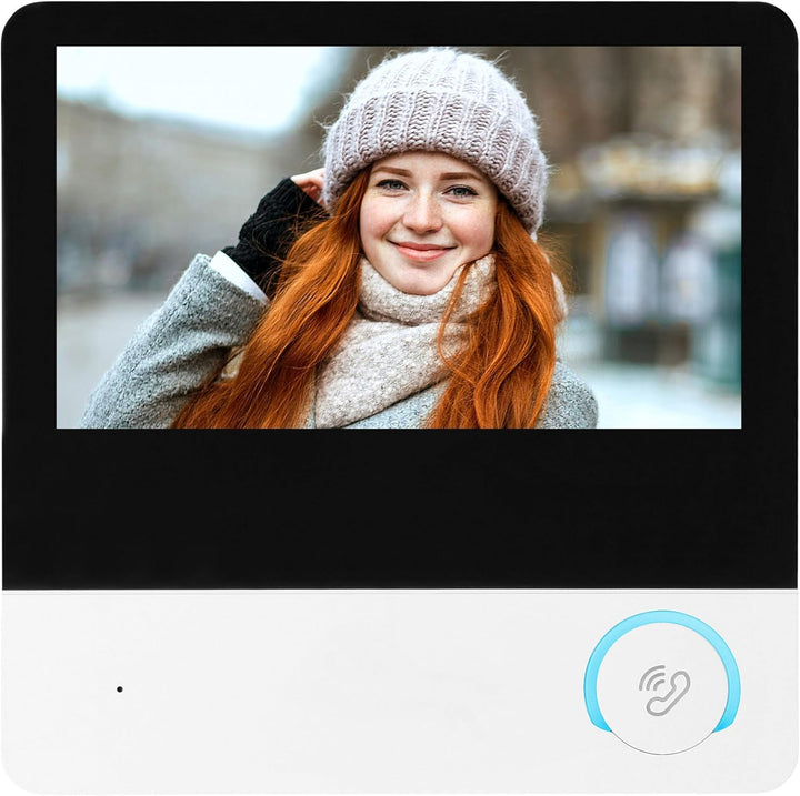 Miratic Gegensprechanlage mit Türöffner und Türsprechanlage mit Türöffner Full HD Bildschirm 7" Touc