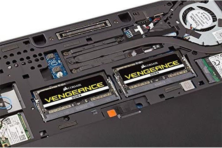 Corsair Vengeance SODIMM 32GB (2x16GB) DDR4 3200MHz C22 Speicher für Laptop/Notebooks - Schwarz, 32G