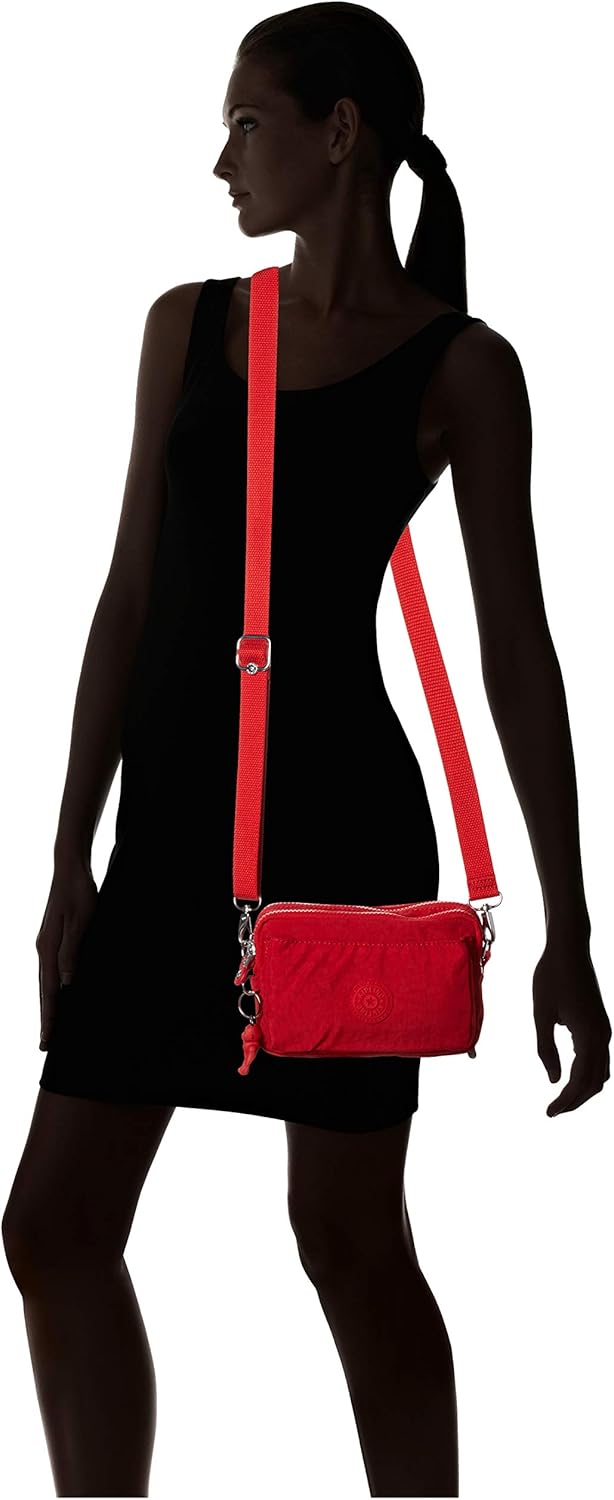 Kipling Damen Abanu Multi Umhängetaschen Rot