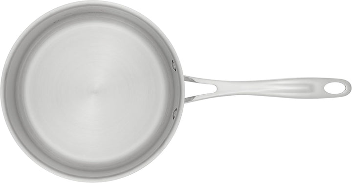 Stellar Profile 18 cm Stielkasserolle – 2,3 l 18/10-Edelstahl Kochtopf Induktion, Spülmaschinenfest