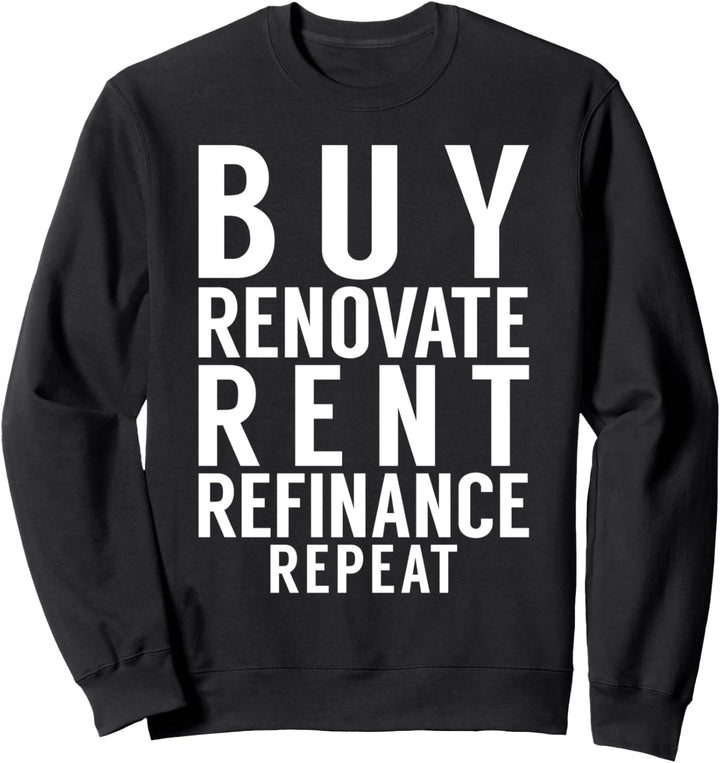 Kaufen Renovate Rent Raffinanz wiederholen - Geschäftsinvest Sweatshirt