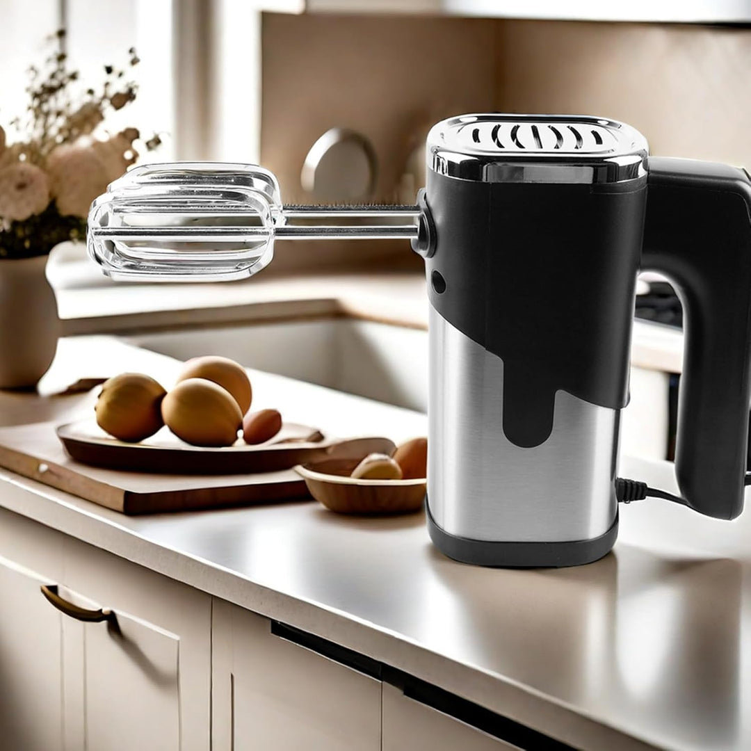 Vegena Handmixer Elektrisch Handrührgerät 800W Mixer Handrührer Handrührer Küchenmixer Schneebesen M