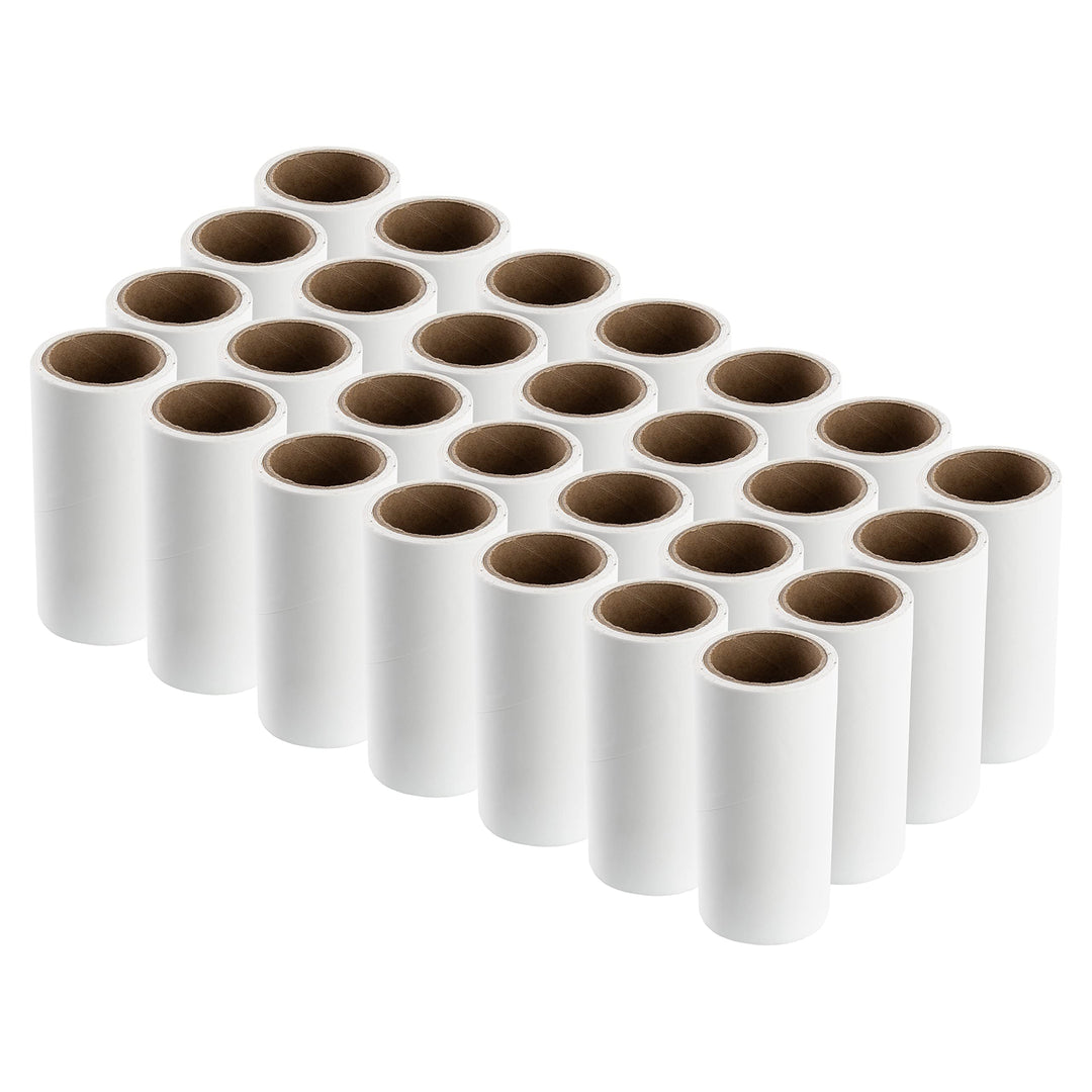 Ikea BASTIS Nachfüllpack für Fusselrolle, selbstklebend, klebend, Einweg, Weiss, 28 x 60 Blatt Rolle