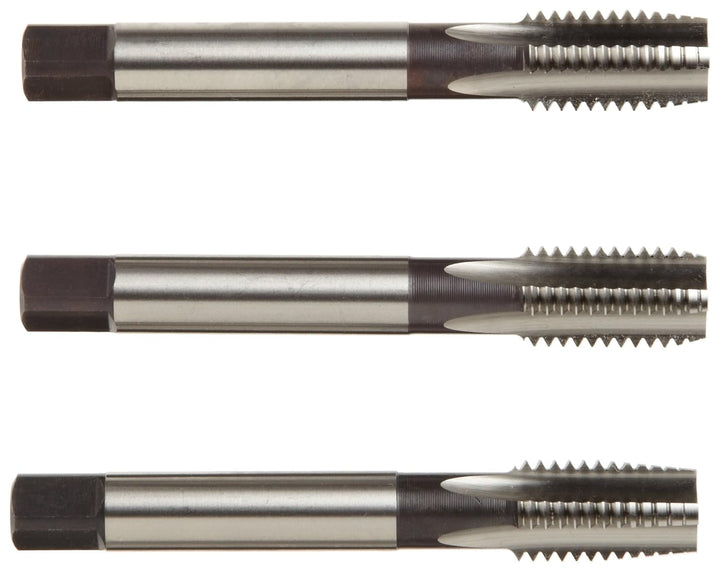 Dormer M Machine Tap Straight Flute, Set of 3 M12NO6 x 1.75 mm, M12NO6 x 1.75 mm
