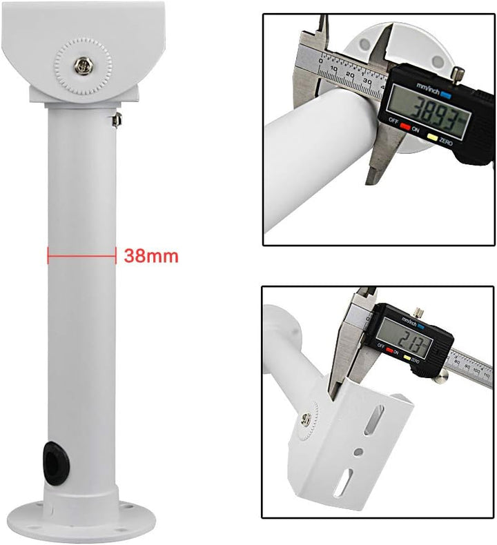 compcctv CCTV-Halterung für Überwachungskamera, verstellbare Universal-Kamera-Wandhalterung für Über
