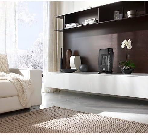 De'Longhi DCH7993ER.BC Heizer, 1 Liter, Schwarz, 25x18x37 Single, Single