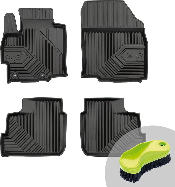 FROGUM No.77 Gummimatten Ganzjahresset von Auto Fussmatten Autofussmatten für Mitsubishi Space Star