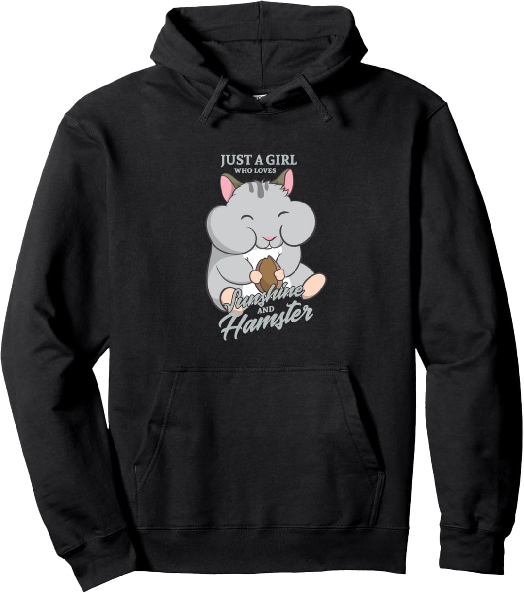 Sunshine and Hamsters Niedliches Hamster Tier Pullover Hoodie