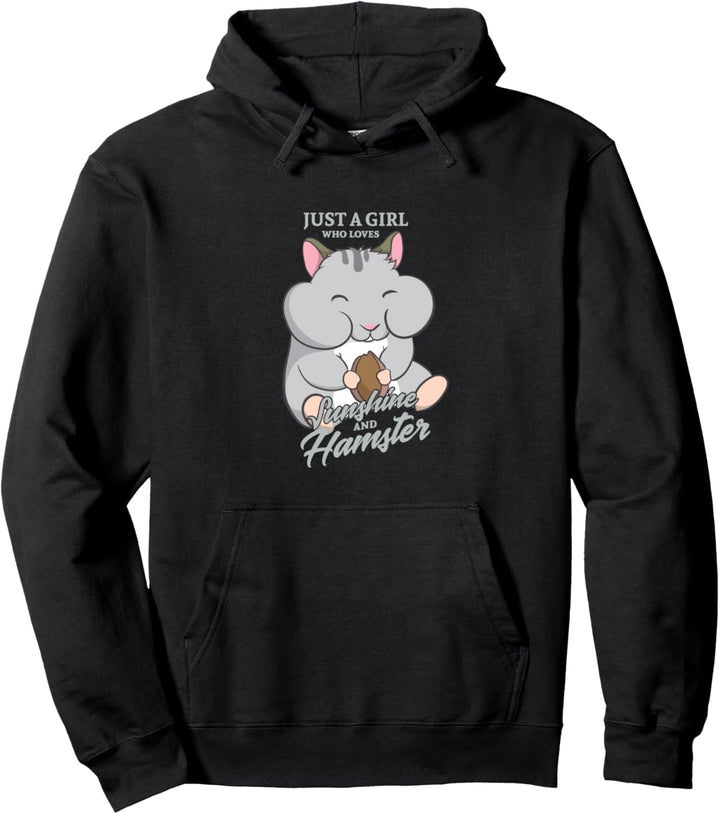 Sunshine and Hamsters Niedliches Hamster Tier Pullover Hoodie