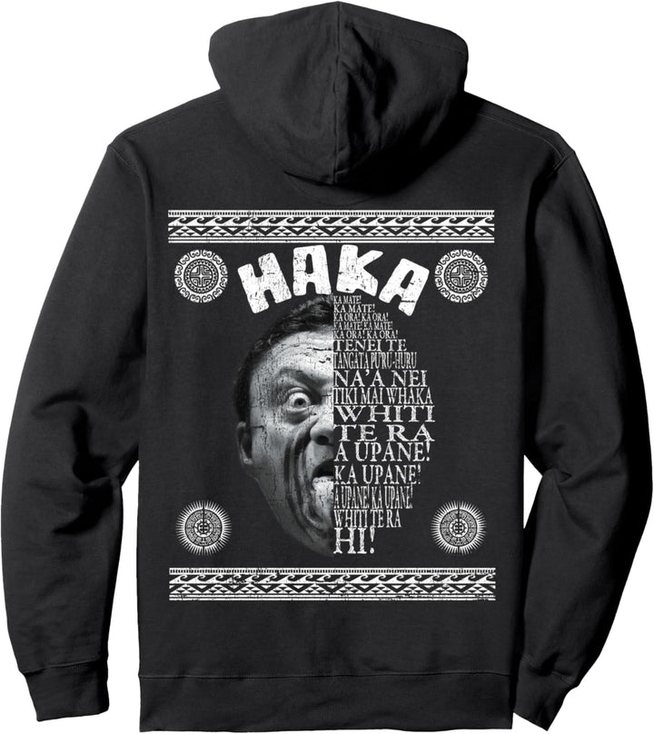 Haka Fans Maori Krieger Neuseeland Rugby Pullover Hoodie