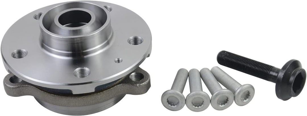 Bisenya Radlager Satz Vormontiert mit Radnabe Kompatibel mit A4 A5 A6 A8 B8 Q5 Qu-att-ro 4H0498625 8