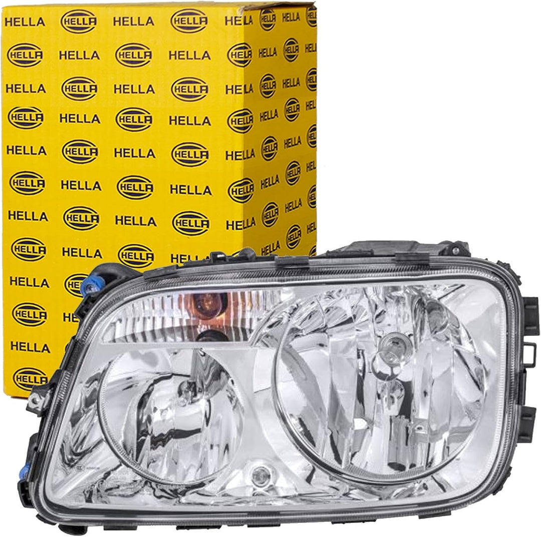 HELLA 1EH 009 513-311 FF/Halogen-Hauptscheinwerfer - links - für u.a. Mercedes-Benz Actros MP3