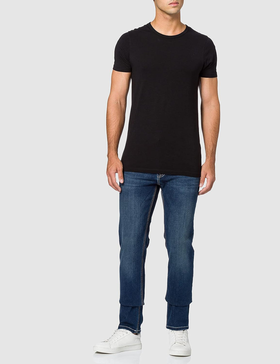 Atelier GARDEUR Herren Batu Comfort Stretch Jeans, Marine 68, 40W / 34L