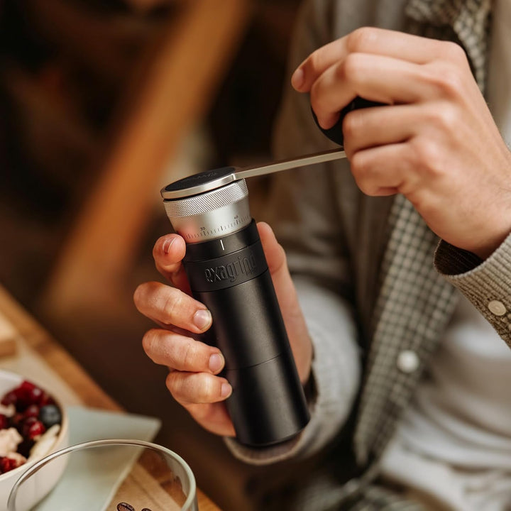 WACACO Exagrind Pro-E Kaffeemühle manuell, externe Anpassung