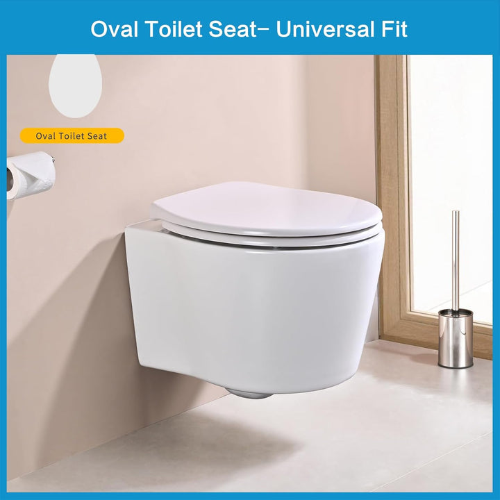 YEAUPE PRO Toilettendeckel mit Absenkautomatik, WC Sitz UV-beständig, klodeckel mit Quick-Release-Fu