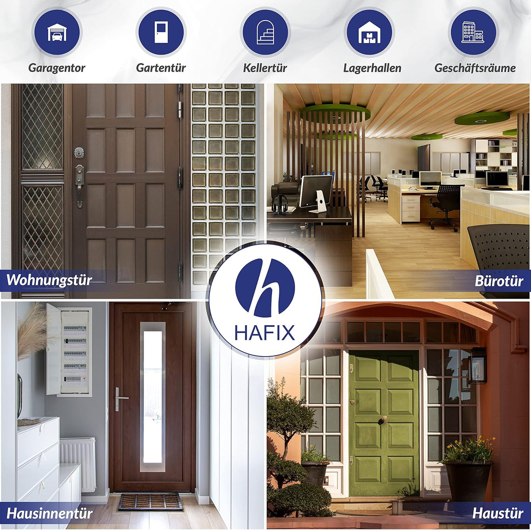 HAFIX® Schliesszylinder Doppelzylinder 35/50mm mit Not- & Gefahrenfunktion & Verschiedenschliessend.