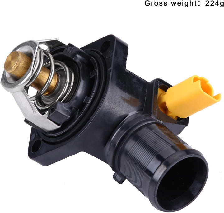 Motorkühlmittel Autothermostat + Thermostatgehäuse für 206 207 SW 1007 Bipper Tepee, für C2 C3, für