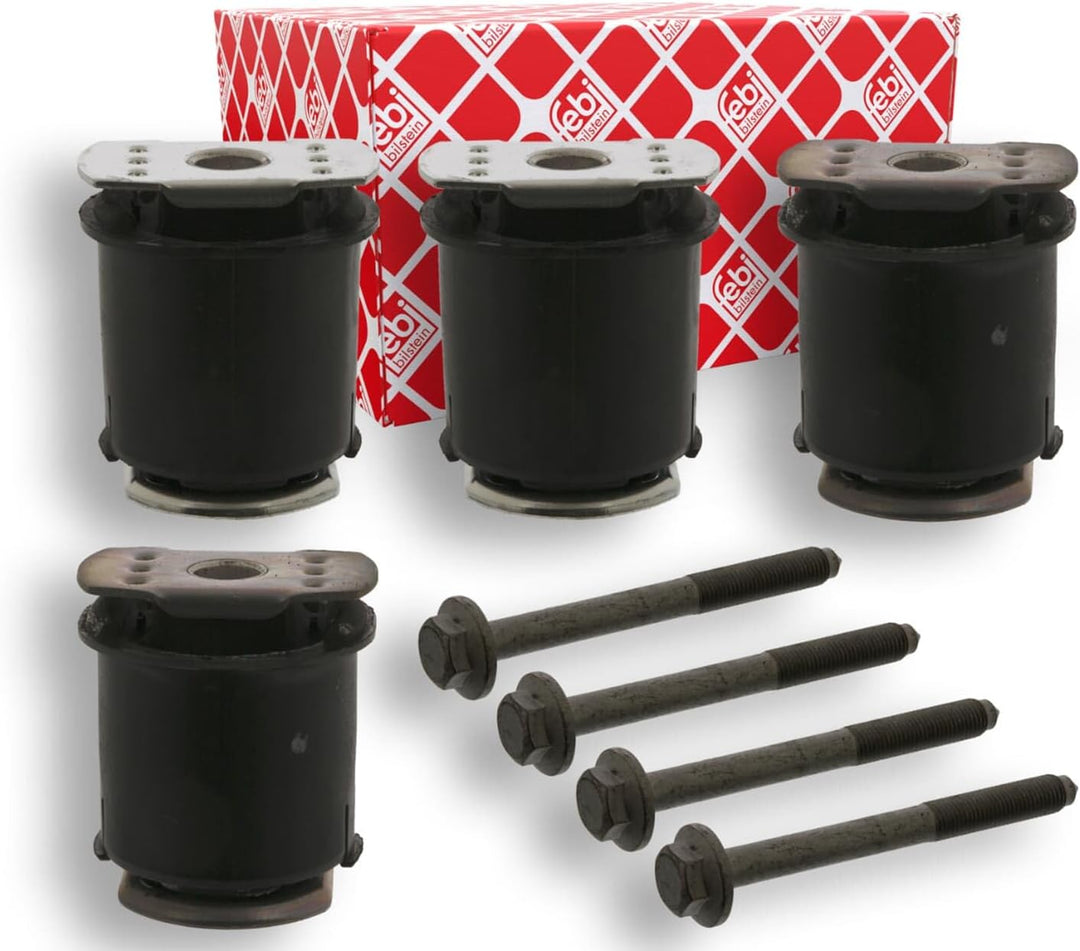 febi bilstein 32638 Achskörperlagersatz für Hinterachsträger, mit Schrauben , 1 Stück