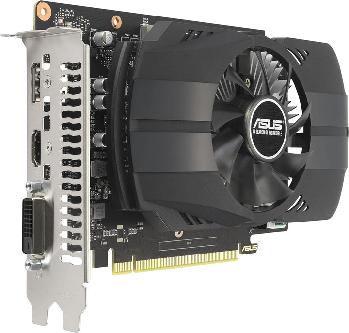 ASUS Phoenix GeForce GTX 1630 4GB GDDR6 EVO Gaming Grafikkarte (NVIDIA Turing Architektur, 4GB GDDR6